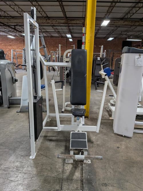 Cybex Chest Press Machine (White Frame) – very good chest press machines for sale