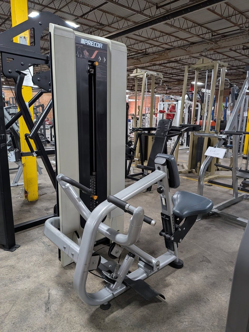 Precor Seated Row Machine – very good weight machines for sale