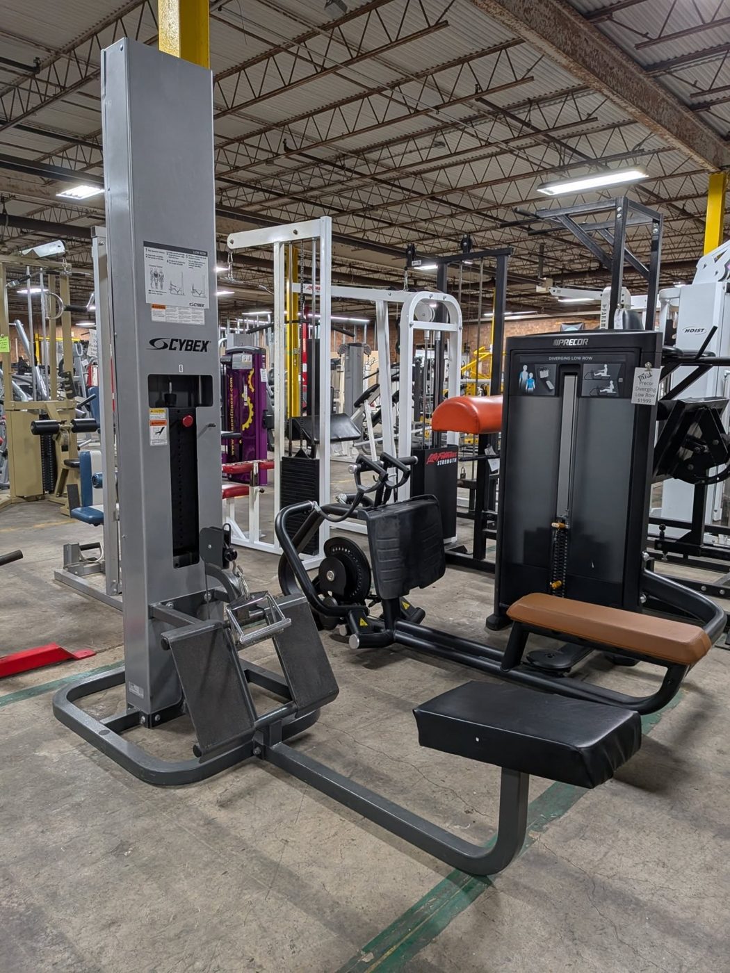 Cybex Low Row Machine – very good weight machines for sale
