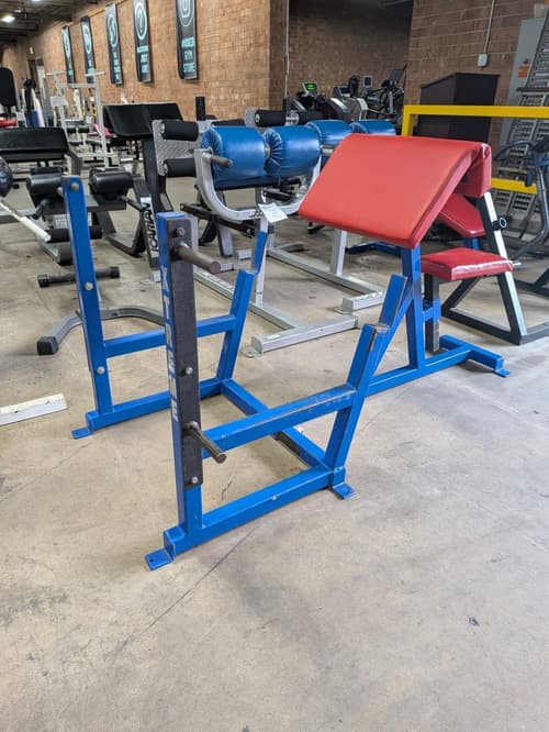 Extreme Preacher Curl With Weight Storage – very good weight machines for sale