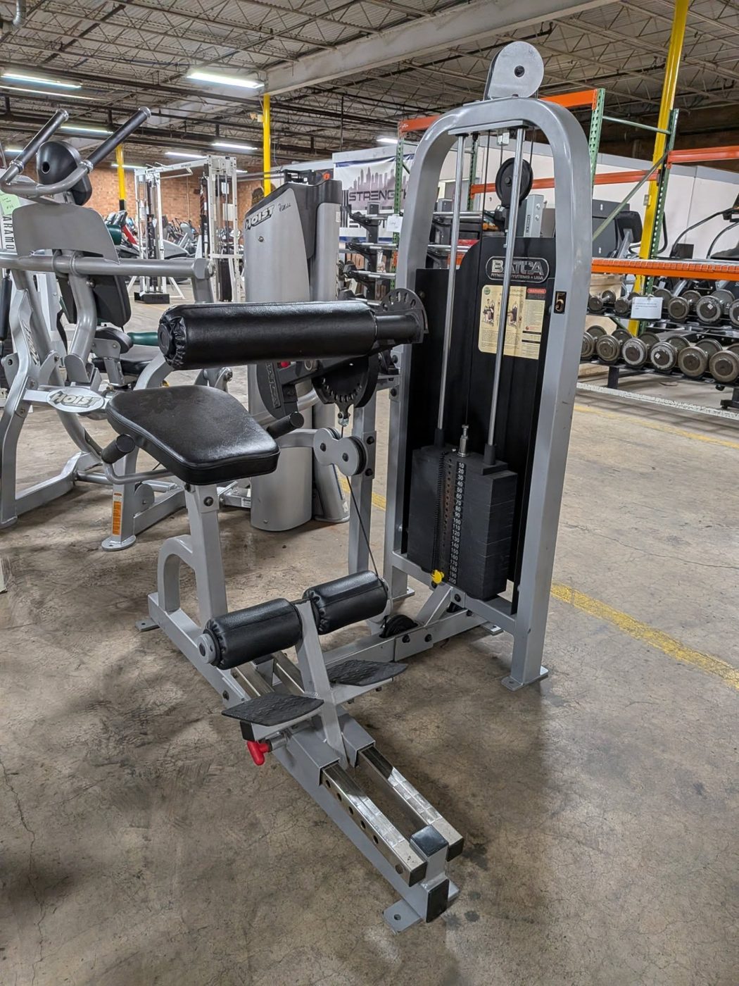 Batca Ab Crunch / Back Extension Machine – very good benches for sale