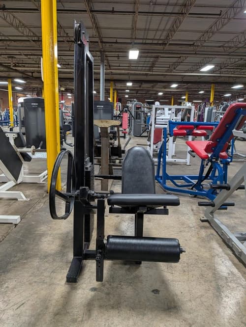 Commercial Grade Black Leg Extension Machine – very good weight machines for sale