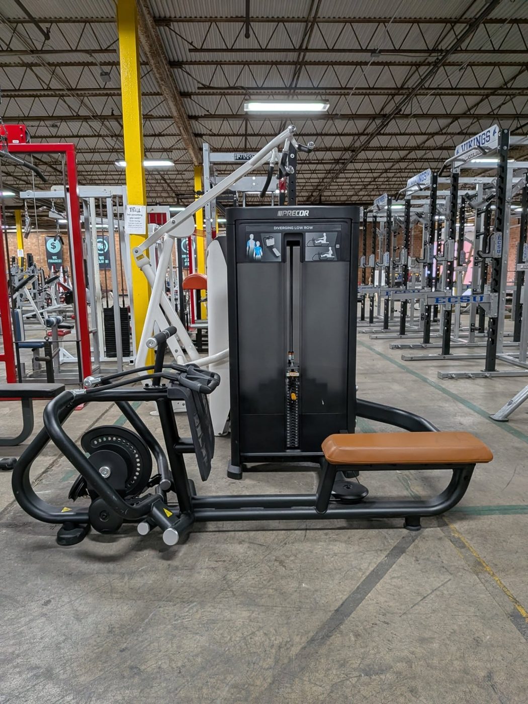 Precor Diverging Low Row Machine – very good weight machines for sale